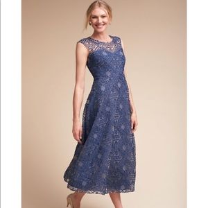 Blue “Presley” dress from BHLDN